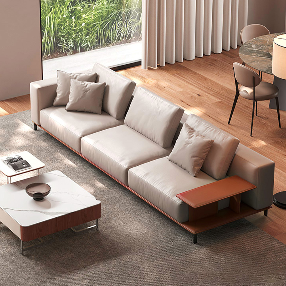 Office Furniture For Sale - Nowoczesny zestaw mebli biurowych: sofa, stolik