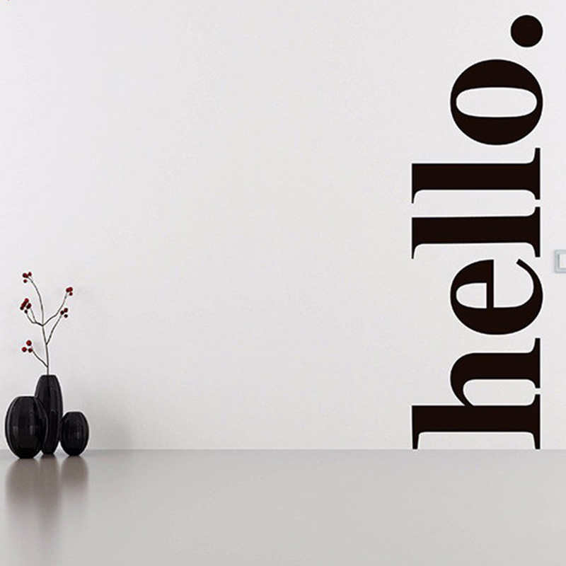 Office Furniture For Sale - Hello Quotes Naklejka ścienna Winylowy wystrój