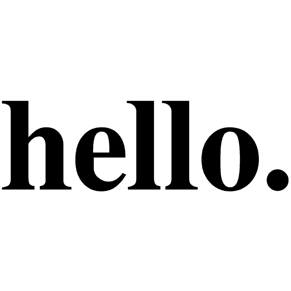 Hello Quotes Naklejka ścienna  – Office Furniture For Sale recenzja i cena